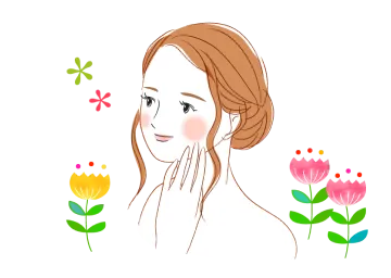 体調の変化に驚く女性